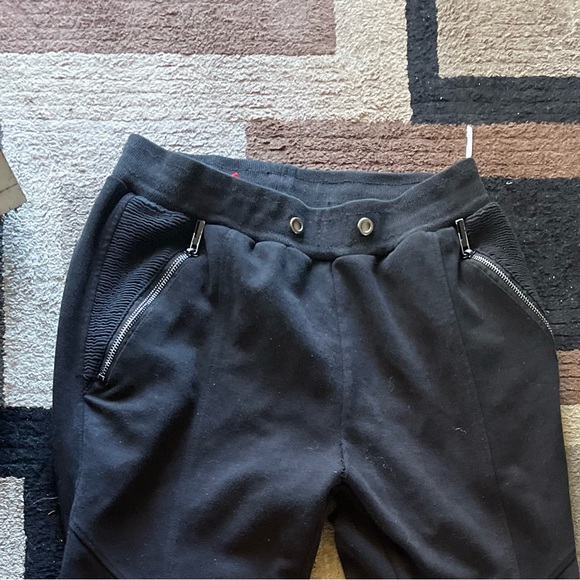 Galaxy By Harvic Men's Slim Fit Jogger Pants in Black-Size Medium. - Picture 10 of 13